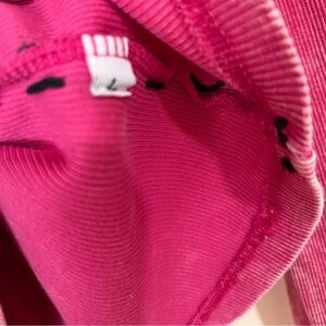 Boutique label stylish pink long sleeve tee